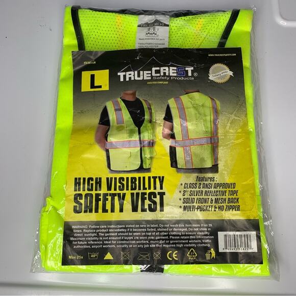 Other - Reflective High Visibility Safety Vest NWT Size L